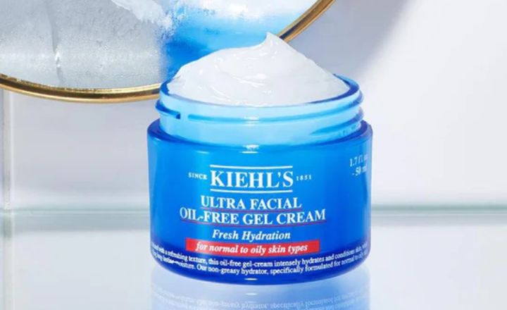Kiehl’s Ultra Facial Oil Free Gel Cream - fungal acne safe simple gel moisturizer