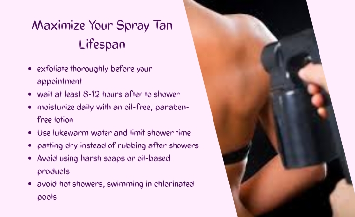 Maximize Your Spray Tan Lifespan