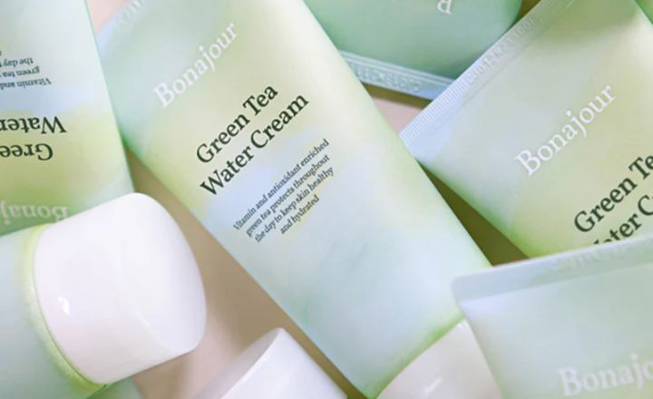 BONAJOUR – Green Tea Water Cream best korean moisturizer for oily skin