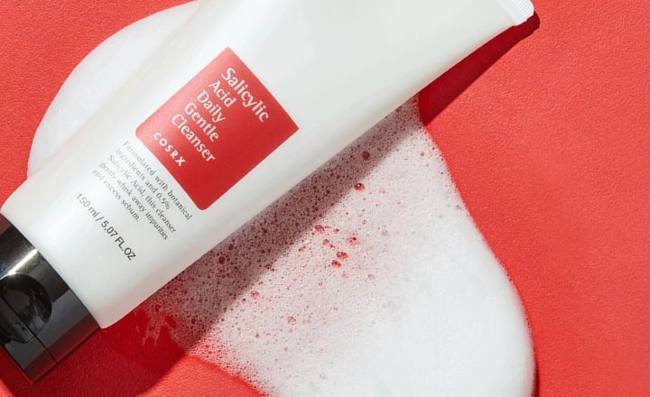 Salicylic Acid Cleanser in Morning Routine