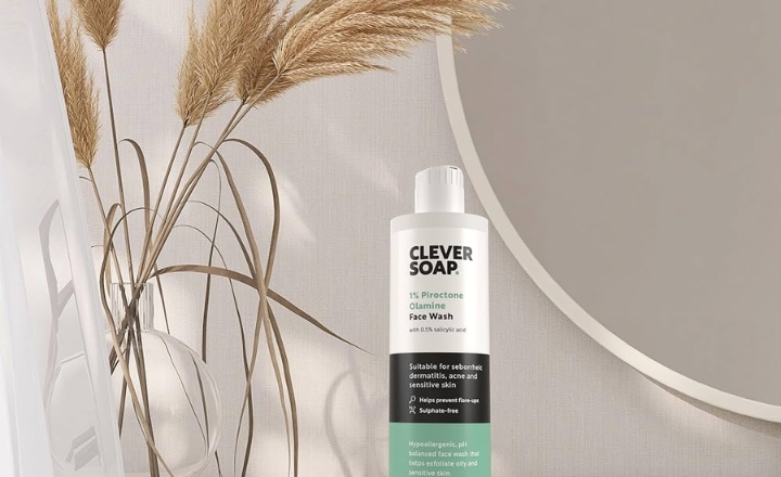 Clever Soap 1% Piroctone Olamine Face Wash With Salicylic Acid