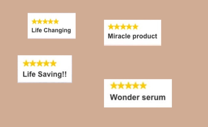 47 Skin Acne Reviews on Amazon and the 47 Skin Website