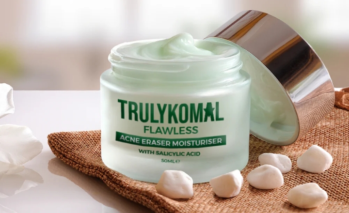 Moisturiser is the final step
