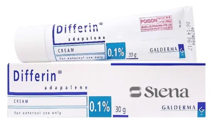 Differin (Adapalene Gel 0.1%)