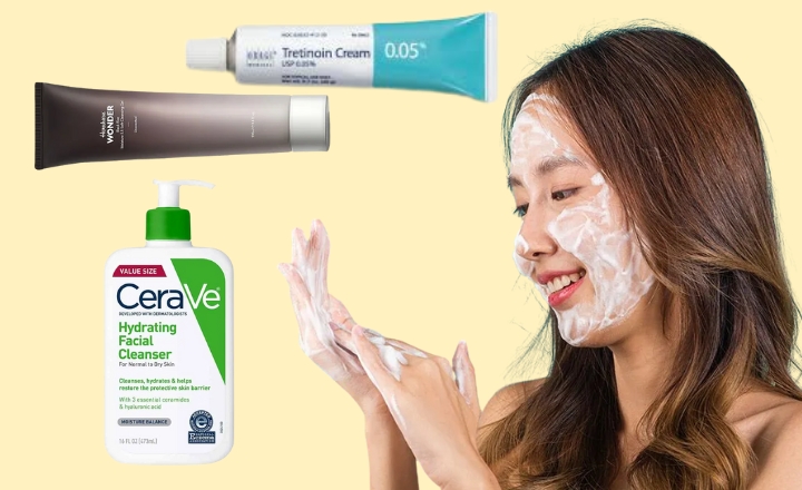 Best Face Wash to Use with Tretinoin Cream
