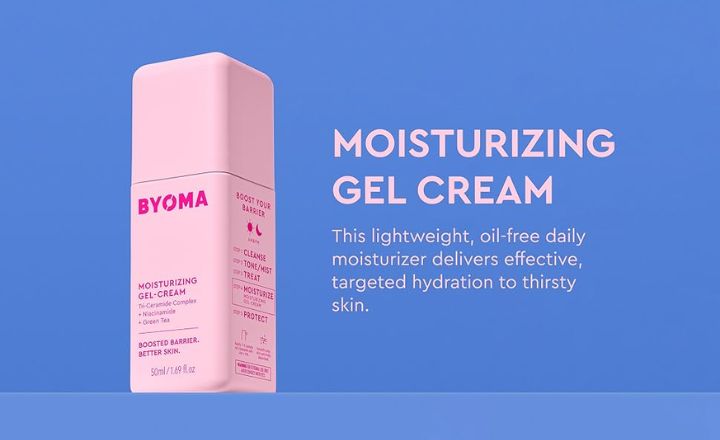 Best Byoma Skincare Products for Acne: Moisturizing gel